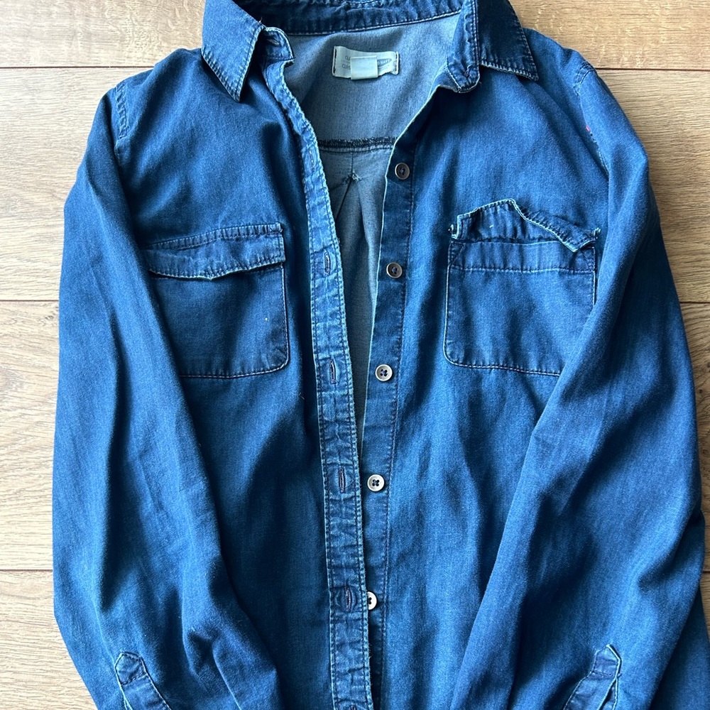 Long sleeve Old navy jean shirt